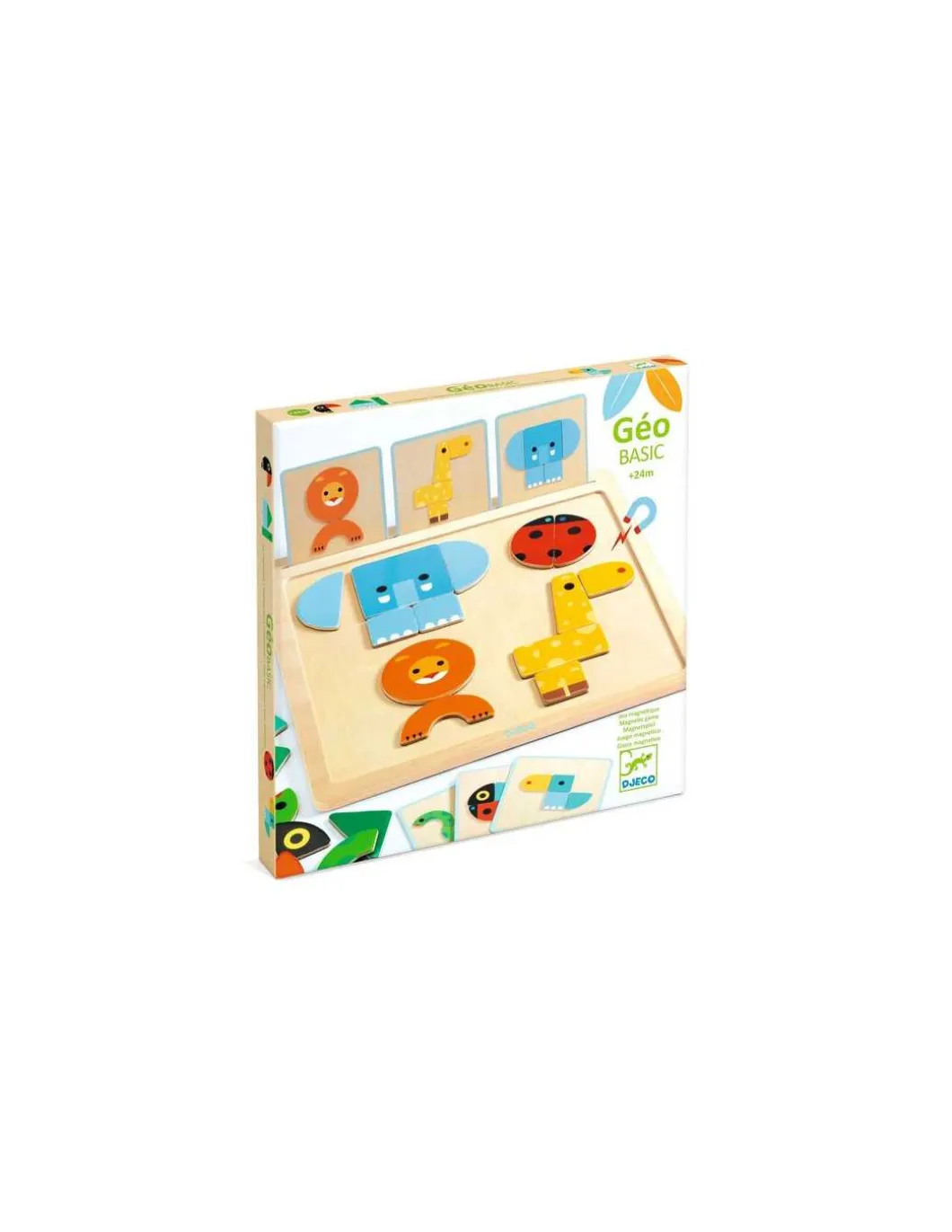 Jeu magnétique GeoBasic - Djeco