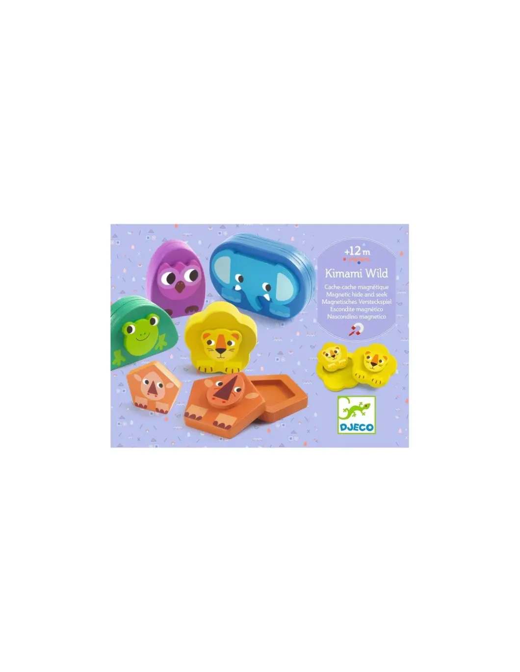 Jeu magnétique Kimami Wild - Djeco