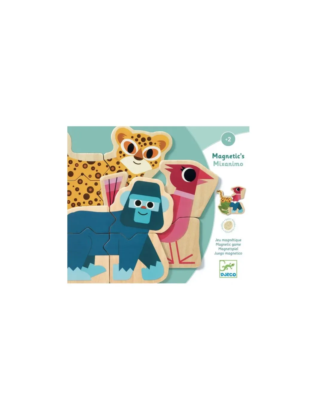 Jeu magnétique Mixanimo - Djeco