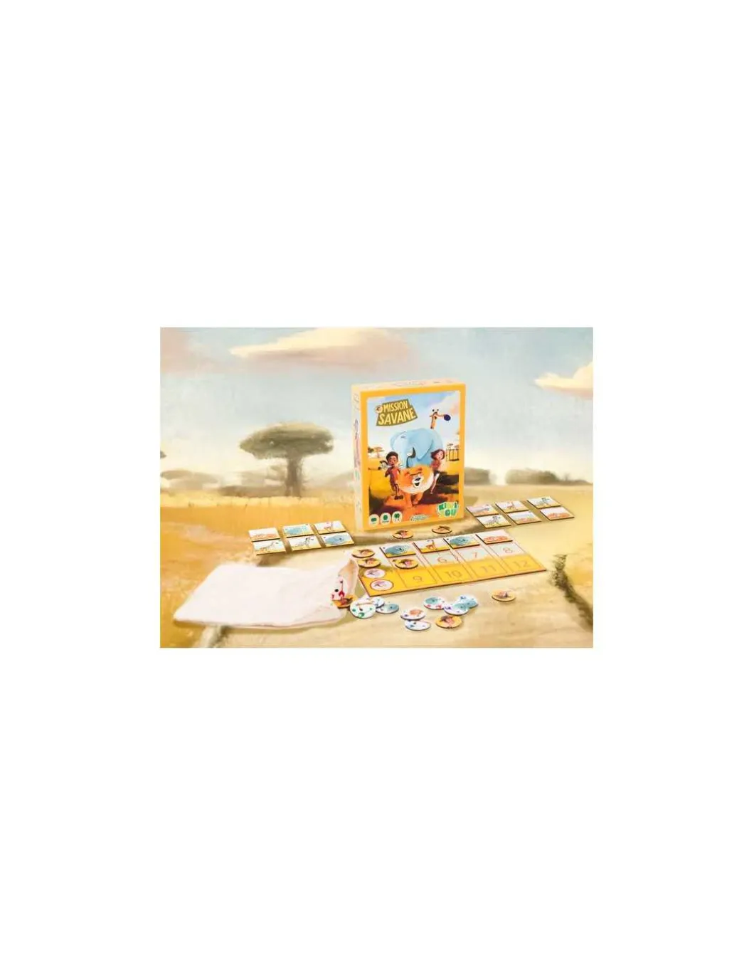 Jeu Mission Savane - Kiwizou
