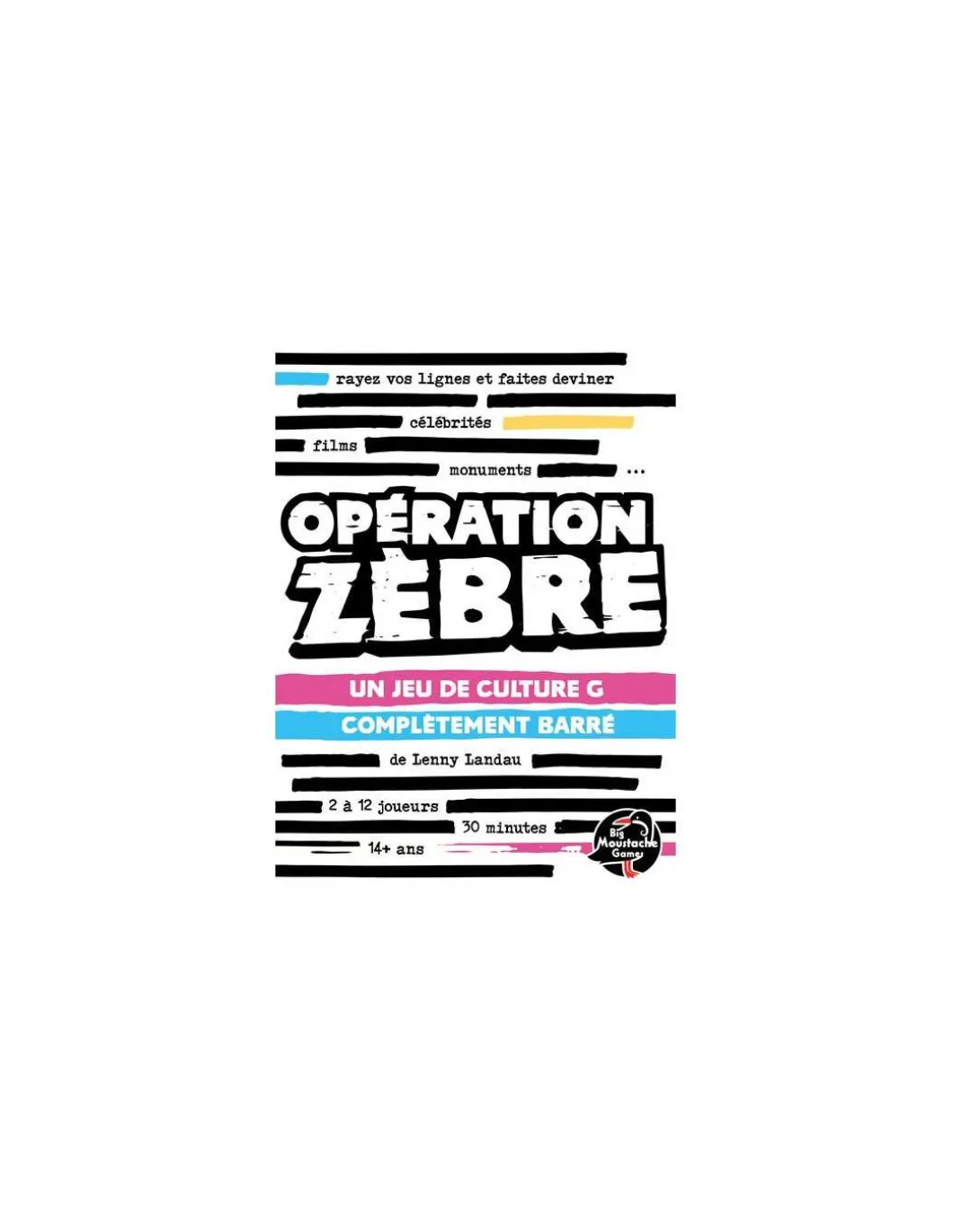 Jeu Opération Zèbre