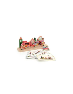 Jeu Oussassplass la ville Ingela P. Arrhenius - Vilac