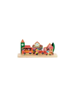 Jeu Oussassplass la ville Ingela P. Arrhenius - Vilac