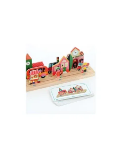 Jeu Oussassplass la ville Ingela P. Arrhenius - Vilac