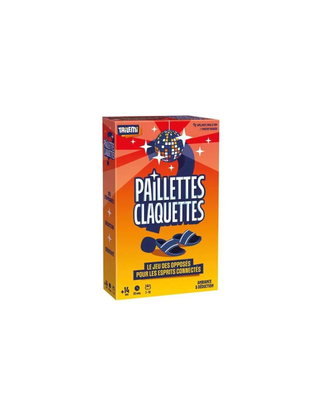 Jeu Paillettes Claquettes