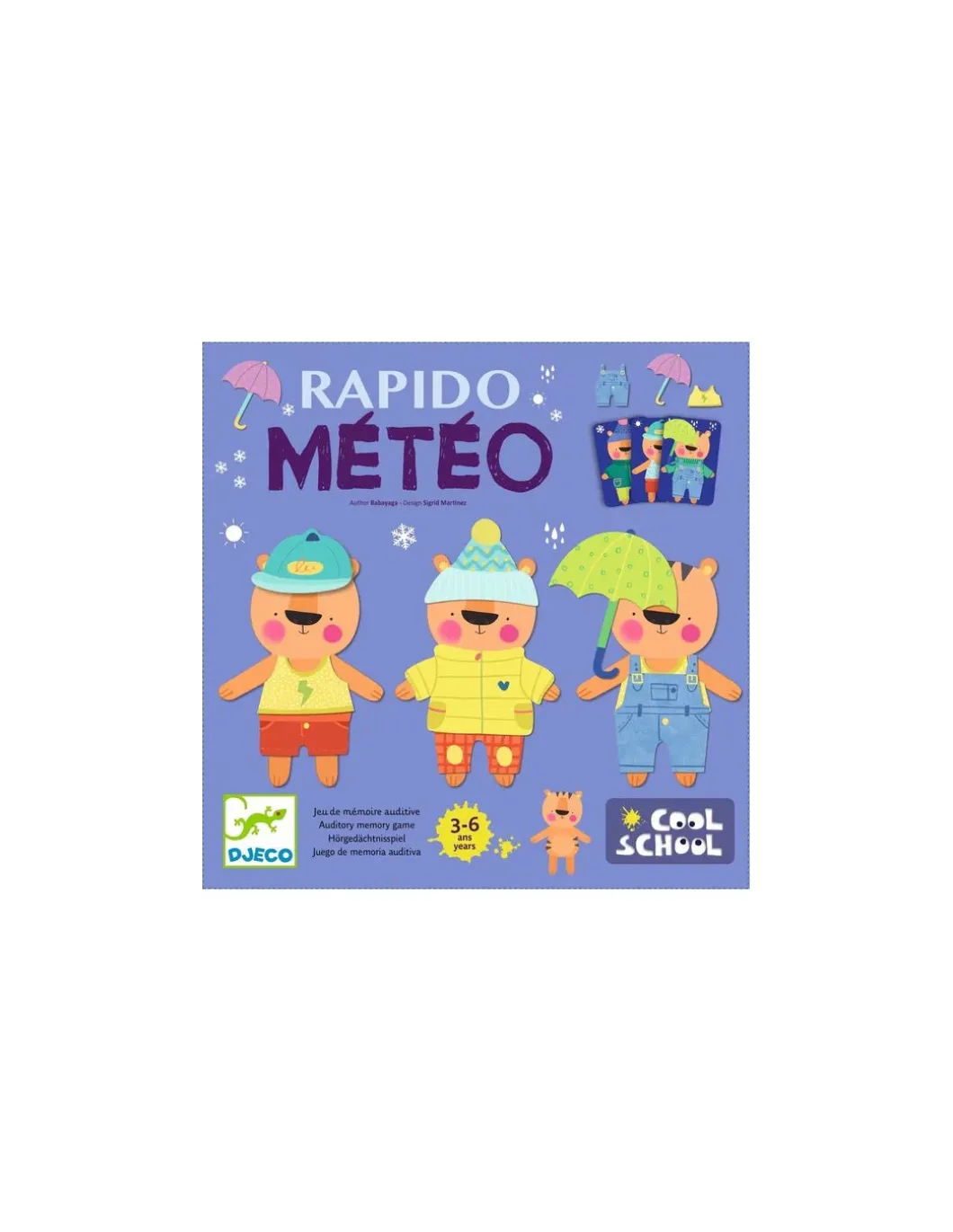 Jeu Rapido météo - Djeco