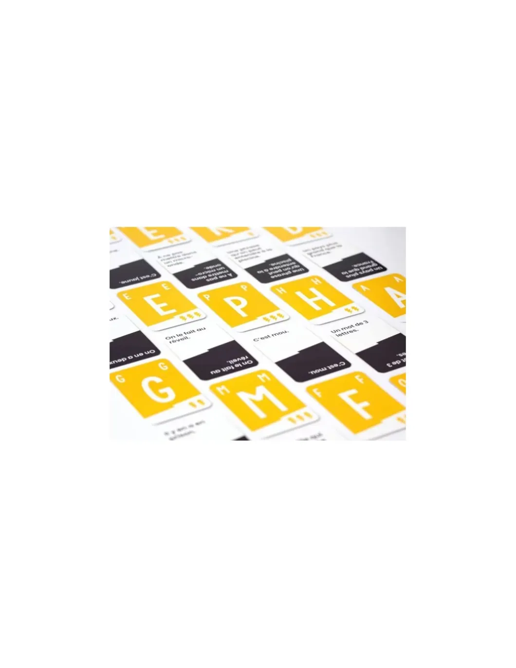 Jeu Speedbac jaune