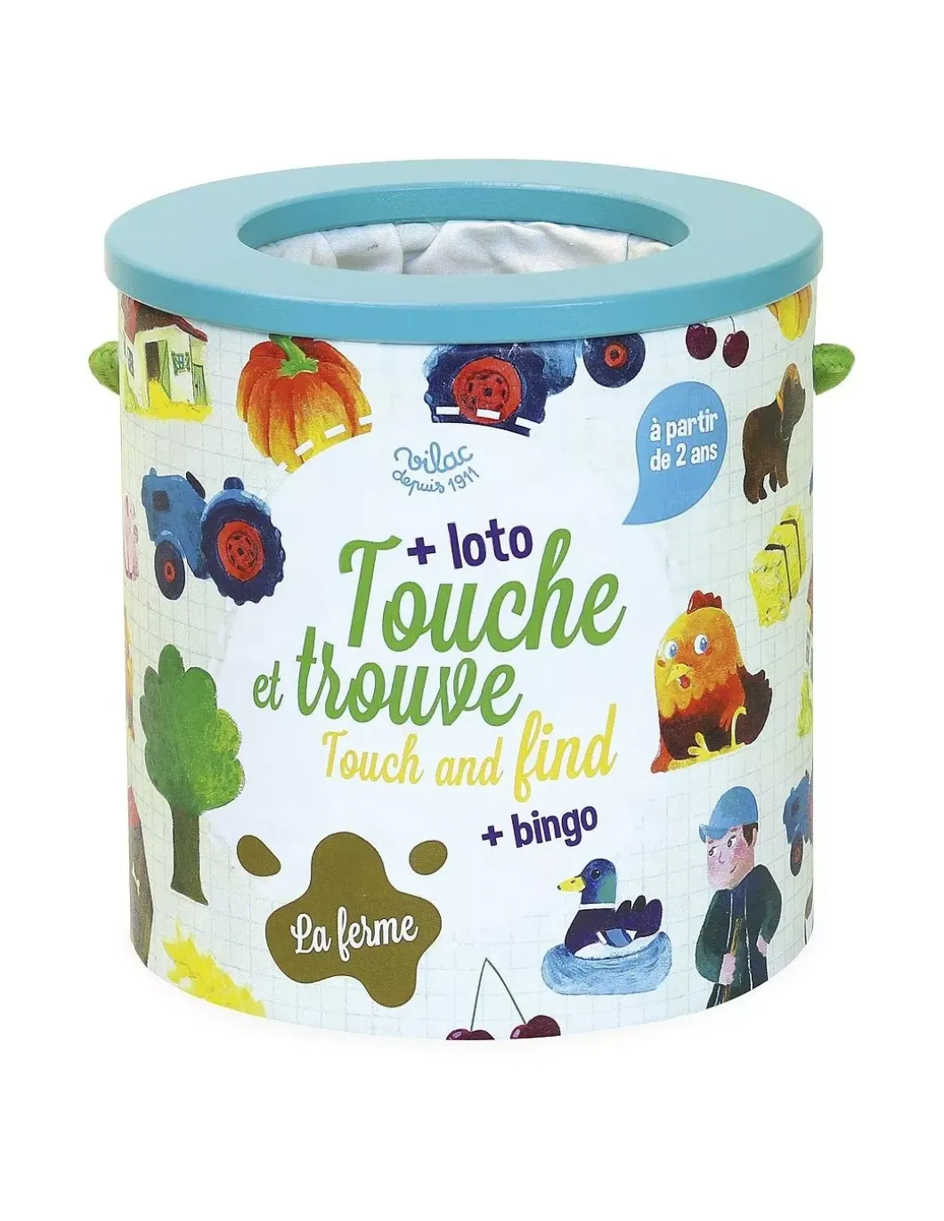 Jeu touche et trouve la ferme - Vilac