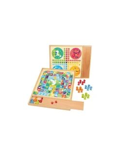Jeux de l'oie et petits chevaux - Jeujura