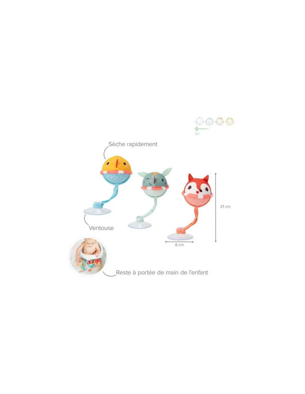Joe balles de bain - Lilliputiens