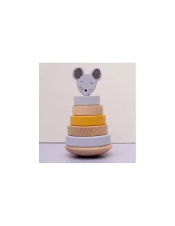 Jouet à empiler en bois Souris - Trixie