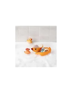 Jouet de bain maman canard et ses canetons aimantés - Lilliputiens