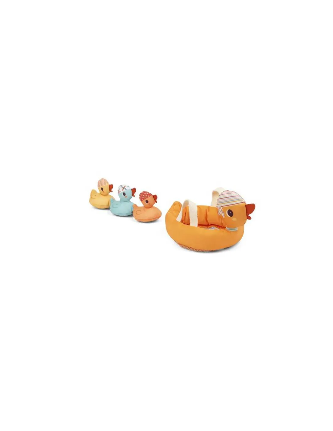 Jouet de bain maman canard et ses canetons aimantés - Lilliputiens