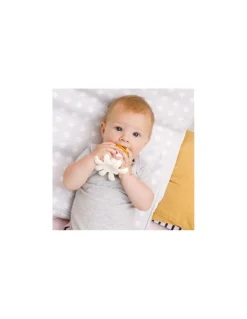 Jouet de dentition Bonnie la pieuvre jaune - BabyToLove