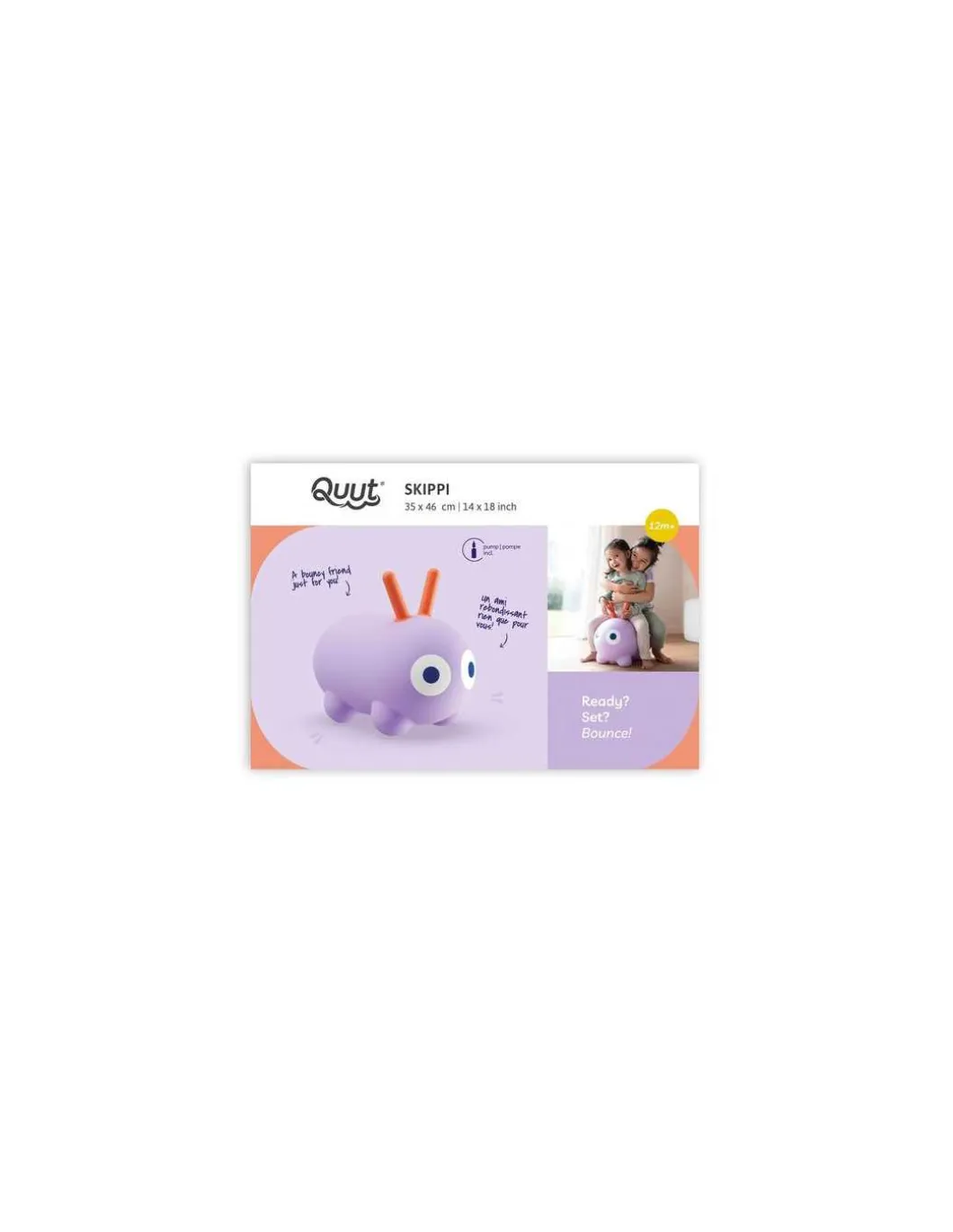 Jouet sauteur Skippi lavande - Quut