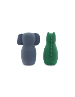 Jouets de bain Élephant et Crocodile - Trixie