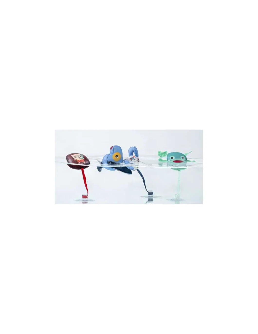 Jules 3 personnages de bain ventouses - Lilliputiens