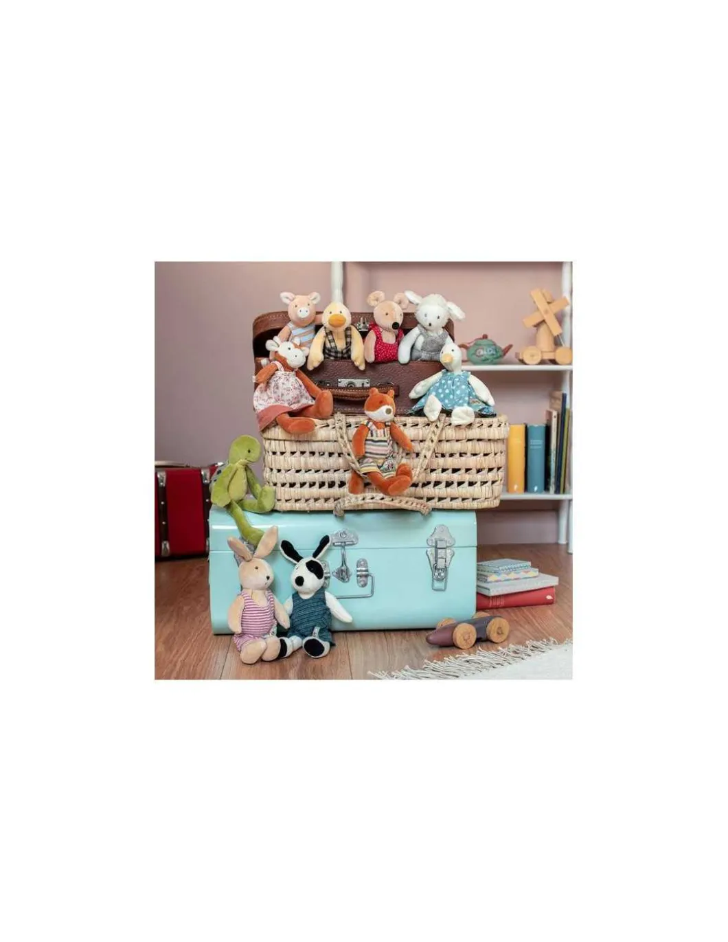 Julius le chien La Grande Famille - Moulin Roty