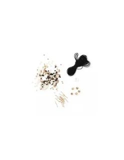 Kit bijoux or et noir - Graine Créative