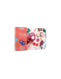 Kit créoles à pampilles en Fimo - Graine Créative