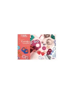 Kit créoles à pampilles en Fimo - Graine Créative