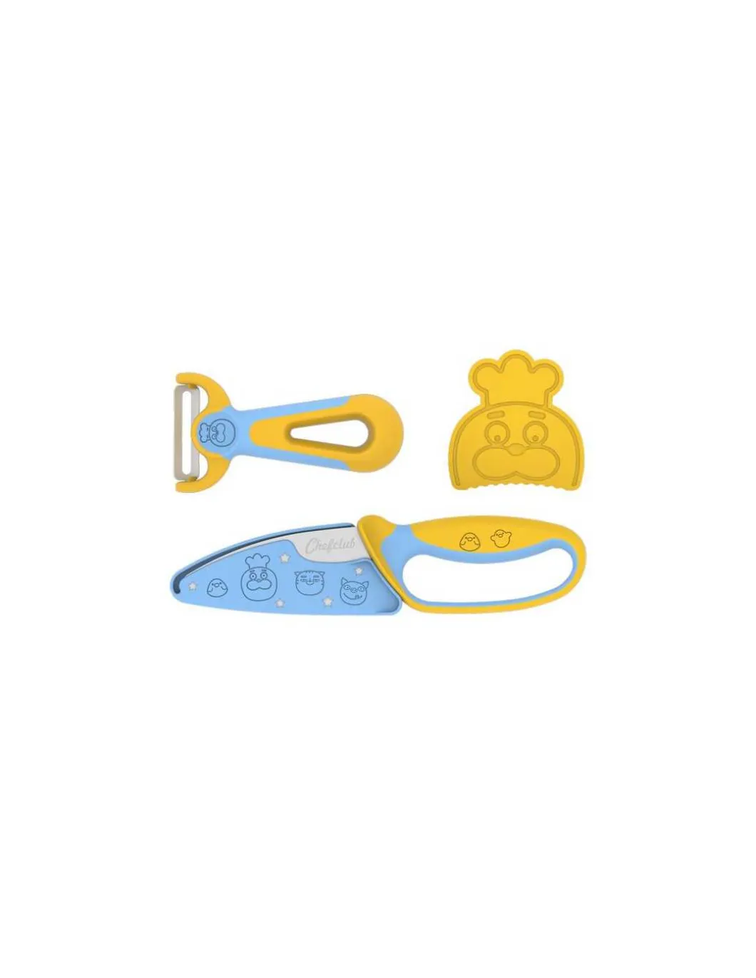 Kit découpe : couteau et éplucheur - Chefclub Kids