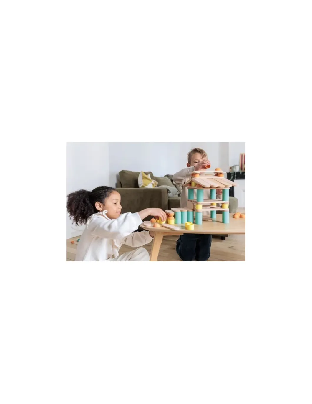 Kit de construction Stix 108 pièces - Oppi
