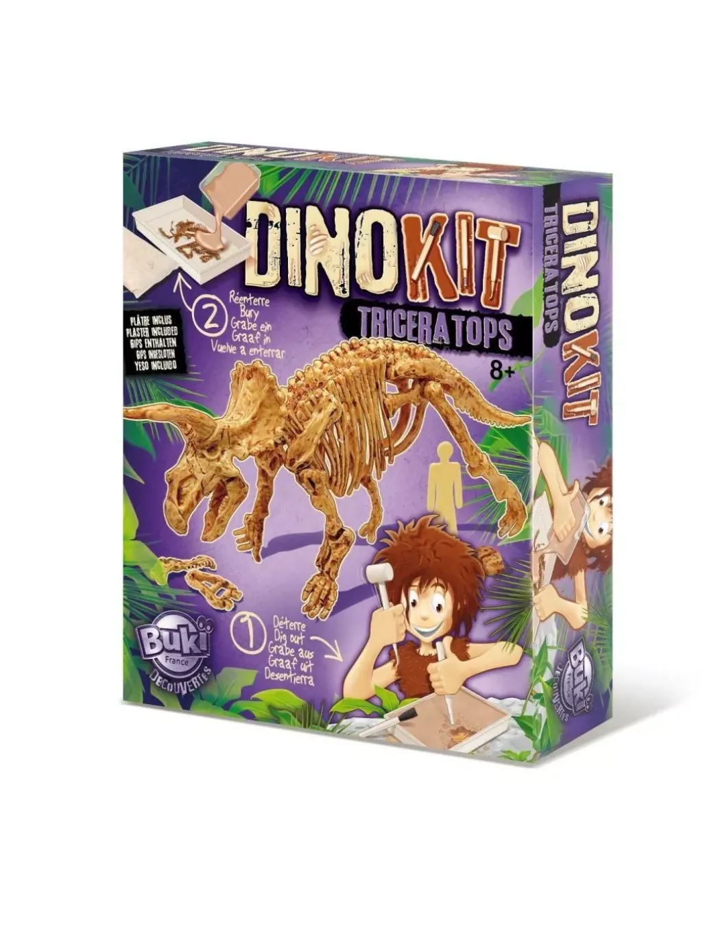 Kit de fouille tricératops - Buki