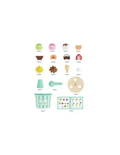 Kit de glaces avec support - Hape