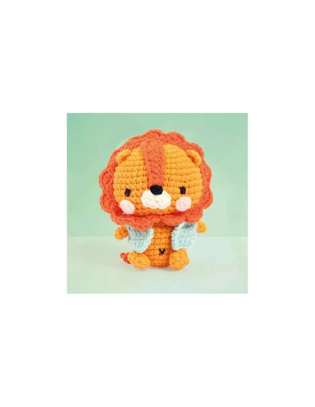 Kit minigurumi Kazuo le lion - Graine créative