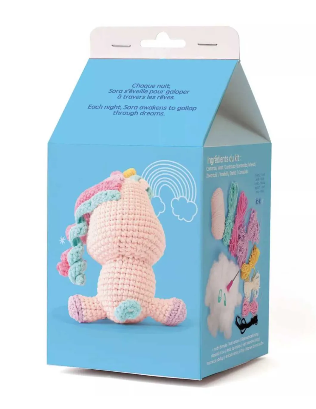 Kit minigurumi Sora la licorne - Graine créative