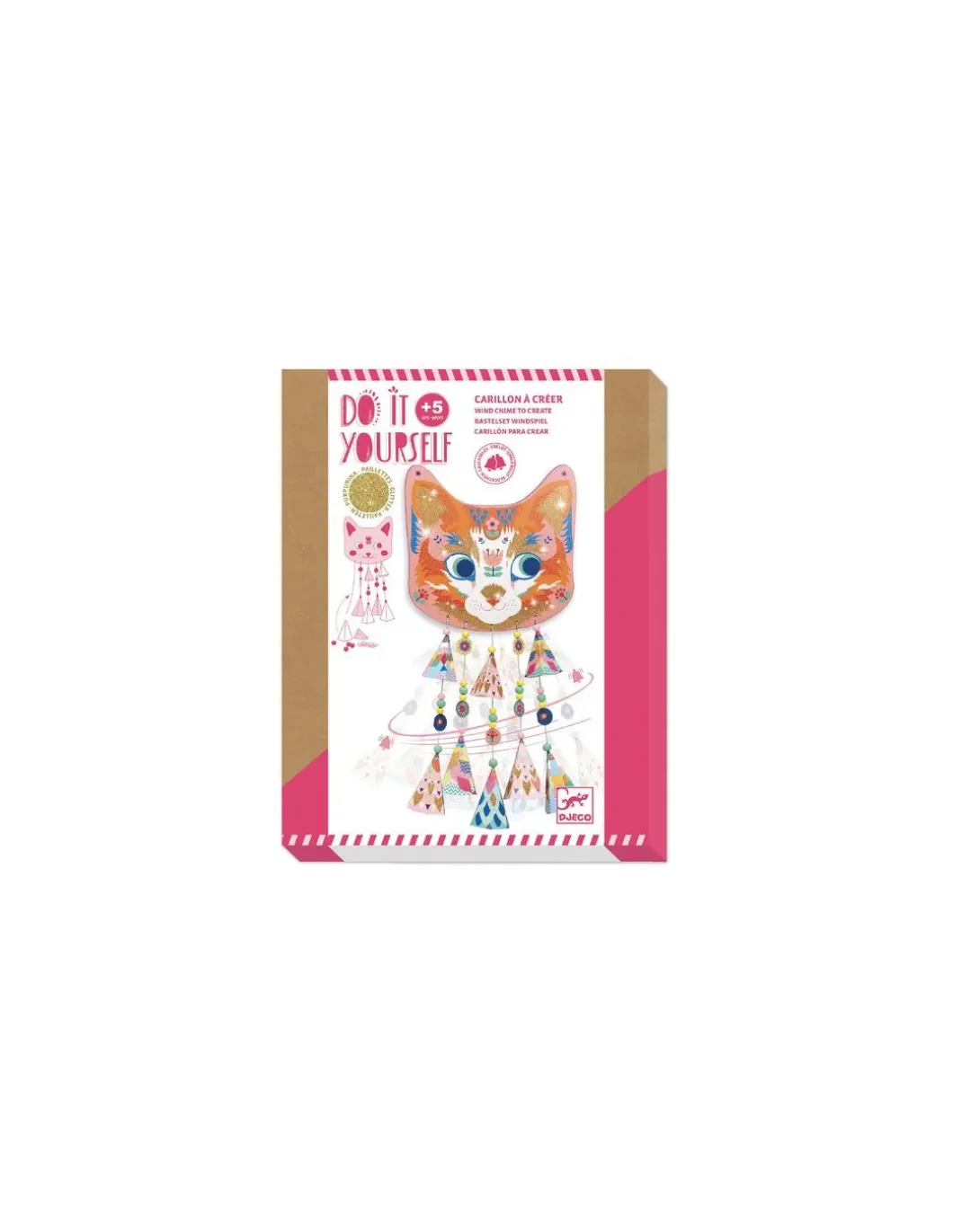 Kitty carillon à créer - Do it Yourself Djeco