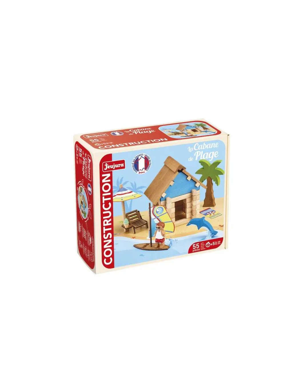 La cabane de plage 55 pièces - Jeujura