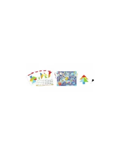 Labyrinthe magnétique Tangram 3 en 1 - Hape