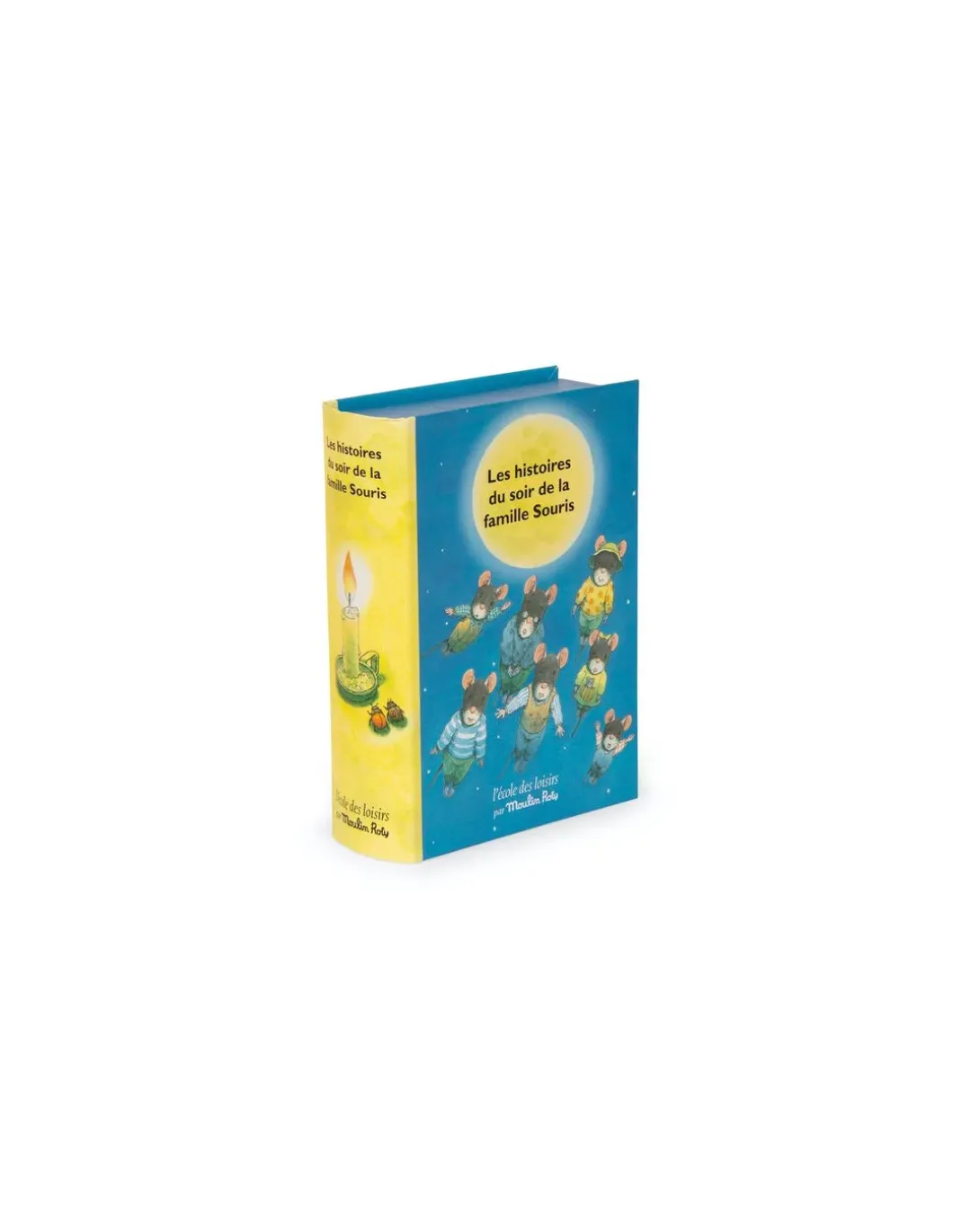 Lampe à histoires livre La famille Souris Ecole des loisirs - Moulin Roty