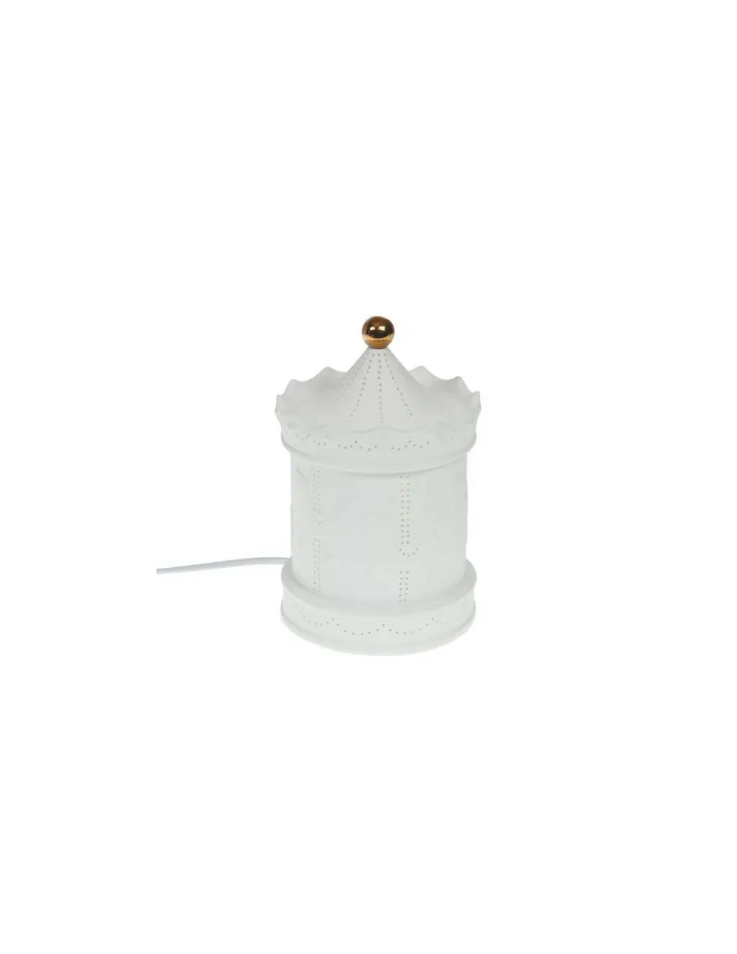 Lampe carrousel en porcelaine - Amadeus Les Petits