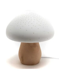 Lampe champignon en porcelaine - Amadeus Les Petits
