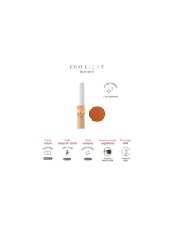 Lampe 3-en-1 Zoo Light Renard - The Zoofamily