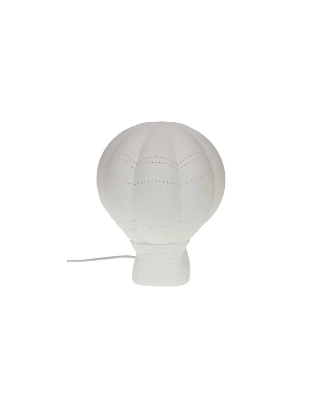 Lampe montgolfière en porcelaine - Amadeus Les Petits