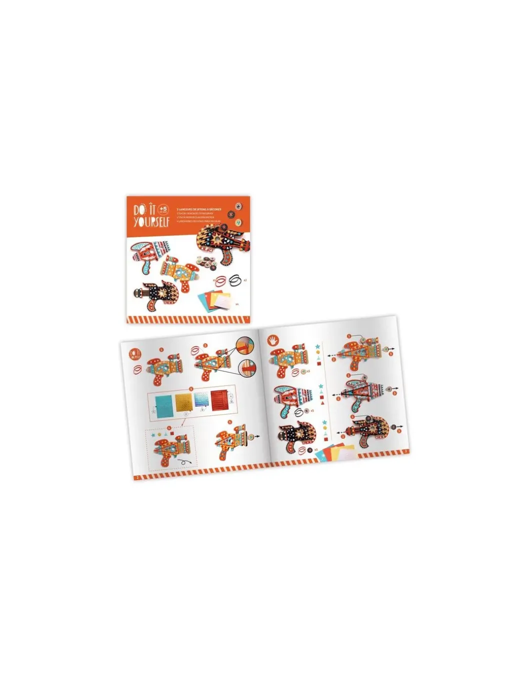 Lanceurs de jetons à décorer Kosmik - Do it Yourself Djeco