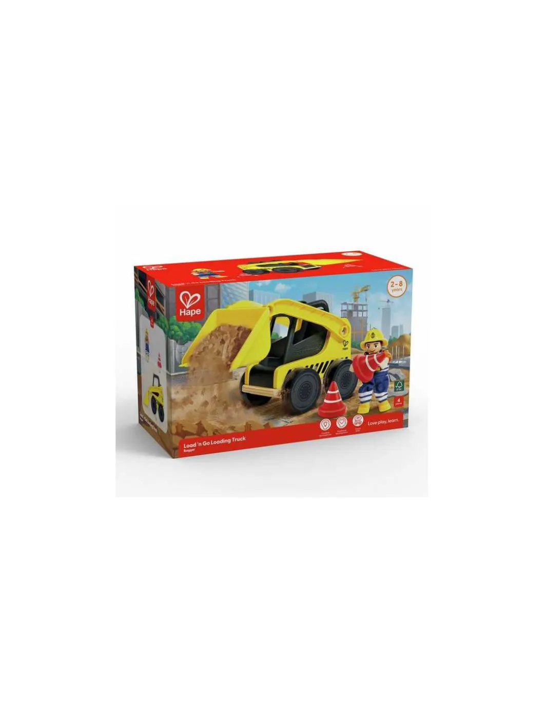 Le bulldozer Mes engins de chantier - Hape