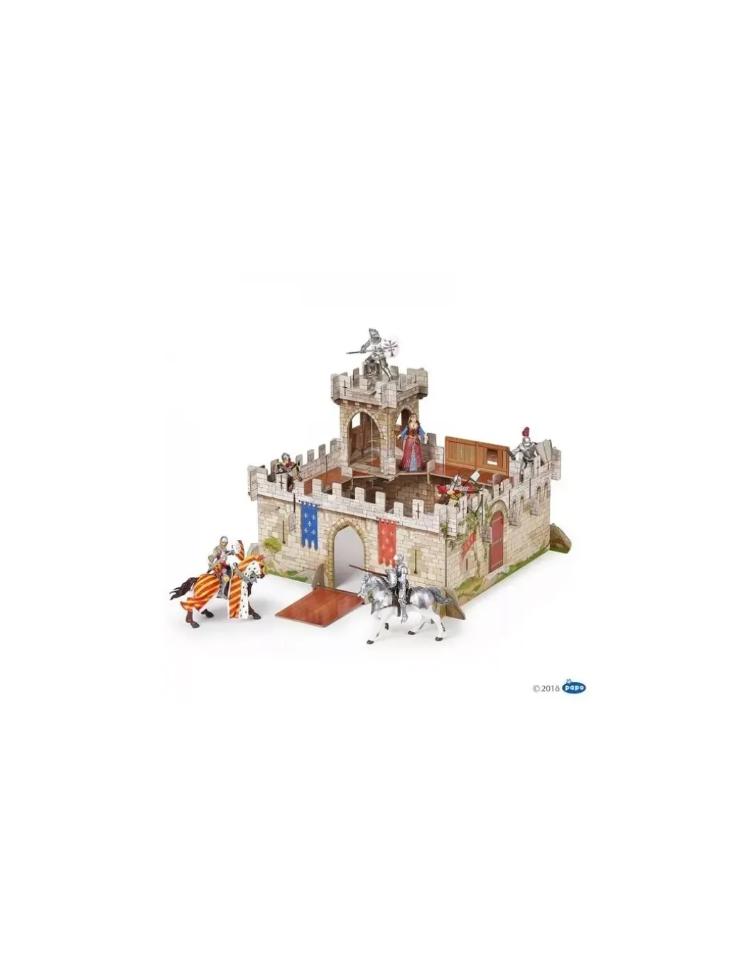 Le chateau du prince Philippe - décor Papo