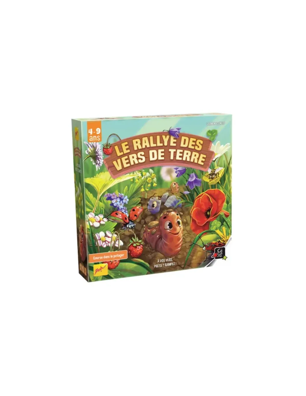 Le rallye des vers de terre - jeu Gigamic