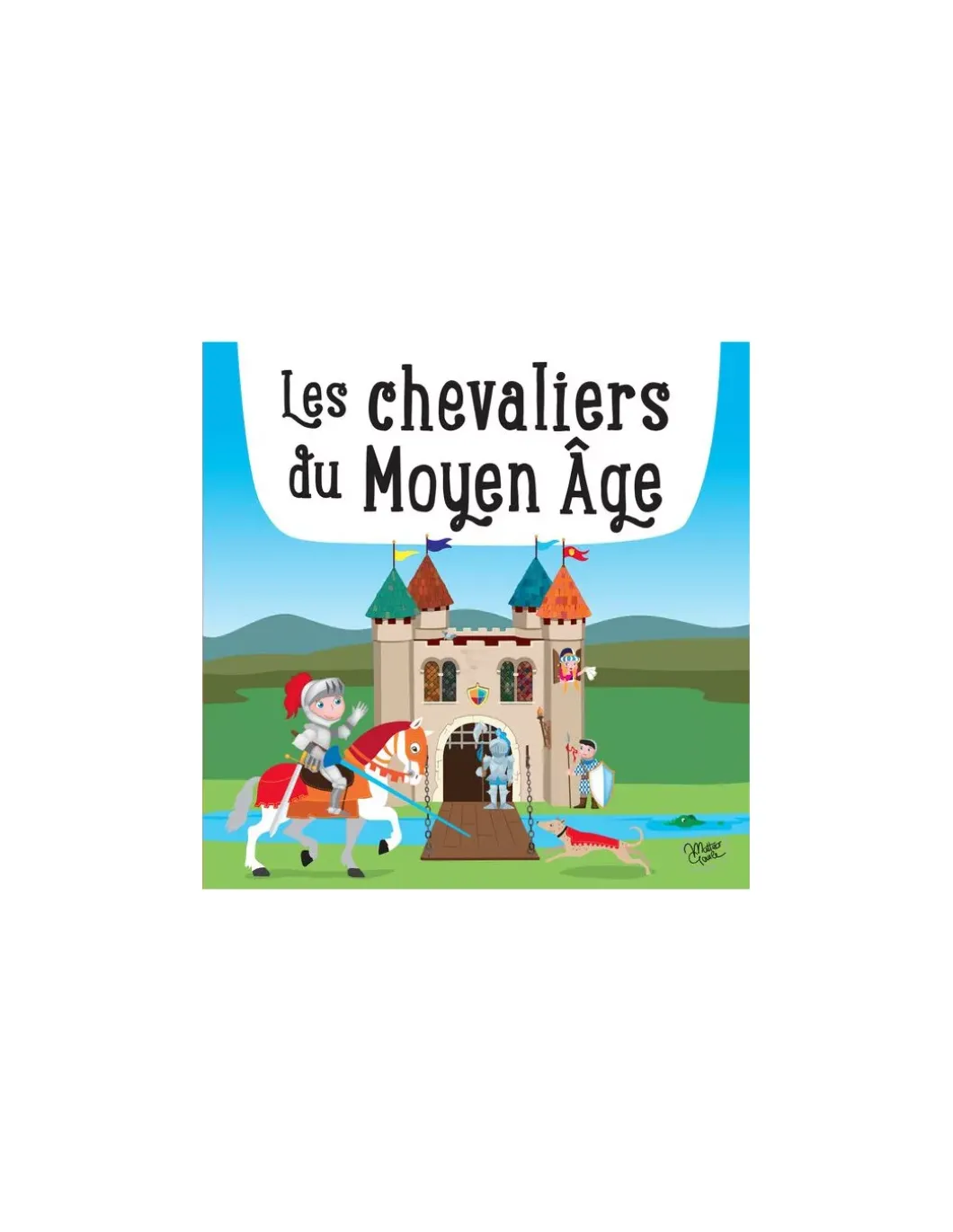 Les chevaliers du Moyen âge - puzzle géant et livre Sassi