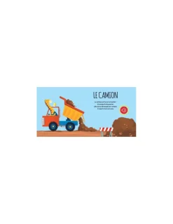 Les engins de chantier livre sonore - Sassi