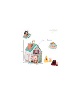 Les maisons du loup et des 3 petits cochons - Lilliputiens
