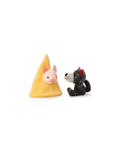 Les maisons du loup et des 3 petits cochons - Lilliputiens