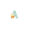 Lettre A en bois Pure - Janod