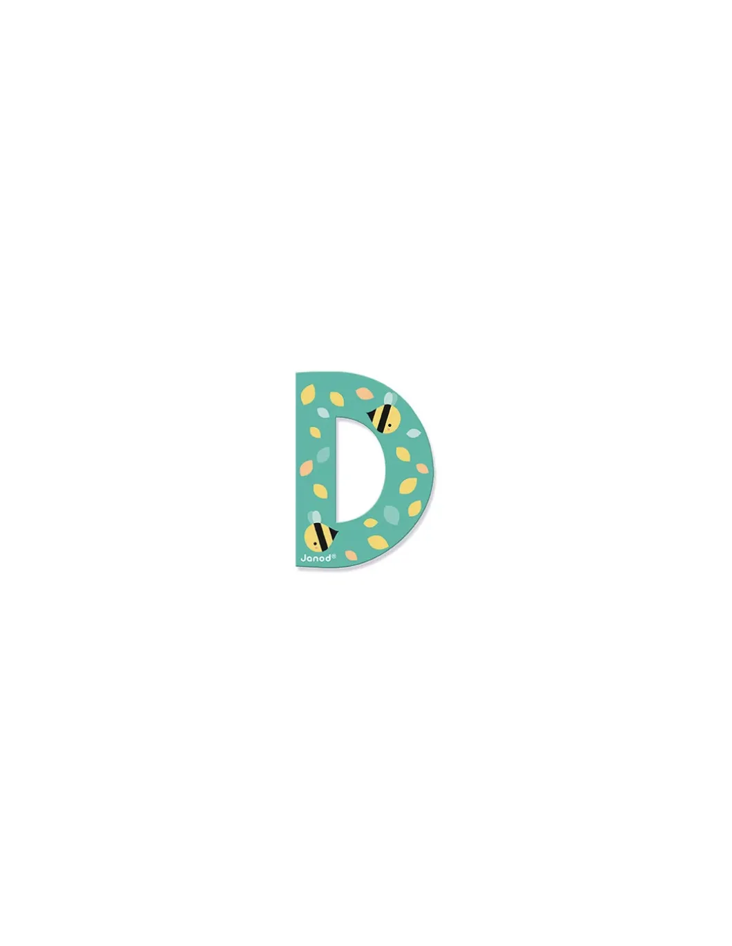 Lettre D en bois Pure - Janod