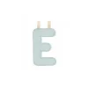 Lettre E bleue phosphorescente - Lilliputiens
